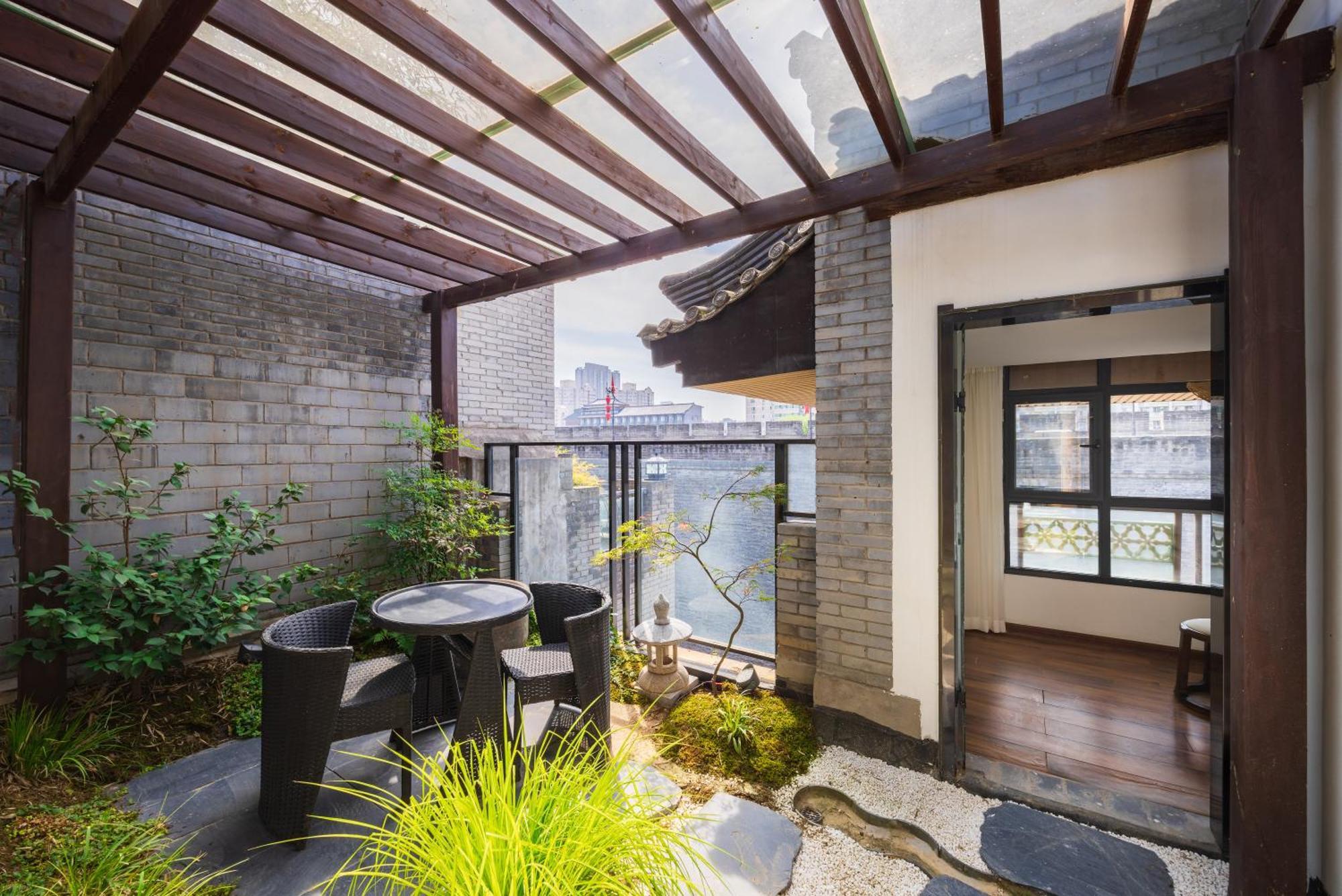 Honglu Garden Hotel Xi'An Bell And Drum Tower Huimin Street Store ภายนอก รูปภาพ