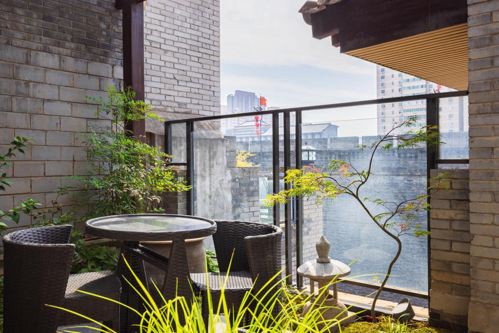 Honglu Garden Hotel Xi'An Bell And Drum Tower Huimin Street Store ภายนอก รูปภาพ