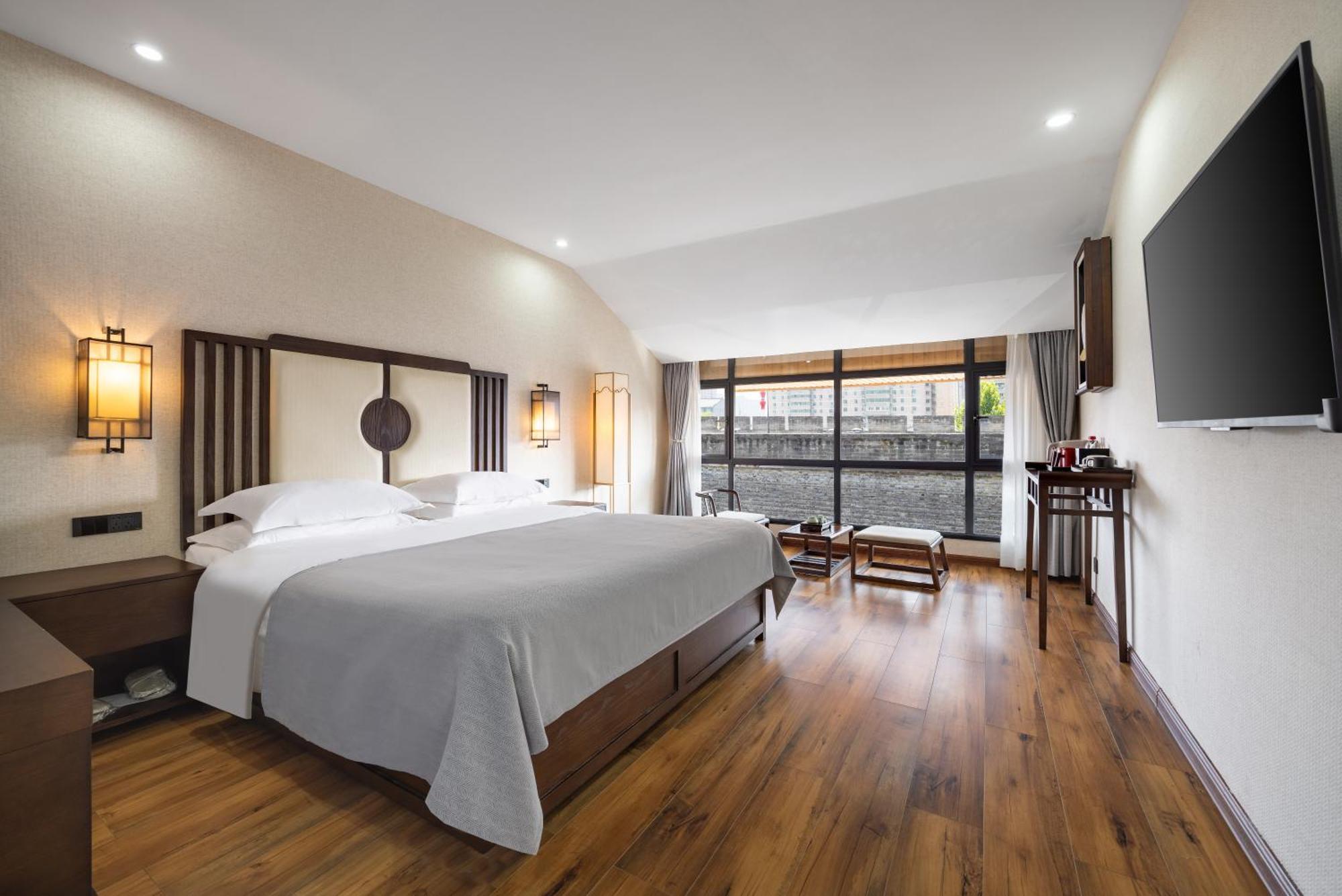Honglu Garden Hotel Xi'An Bell And Drum Tower Huimin Street Store ภายนอก รูปภาพ