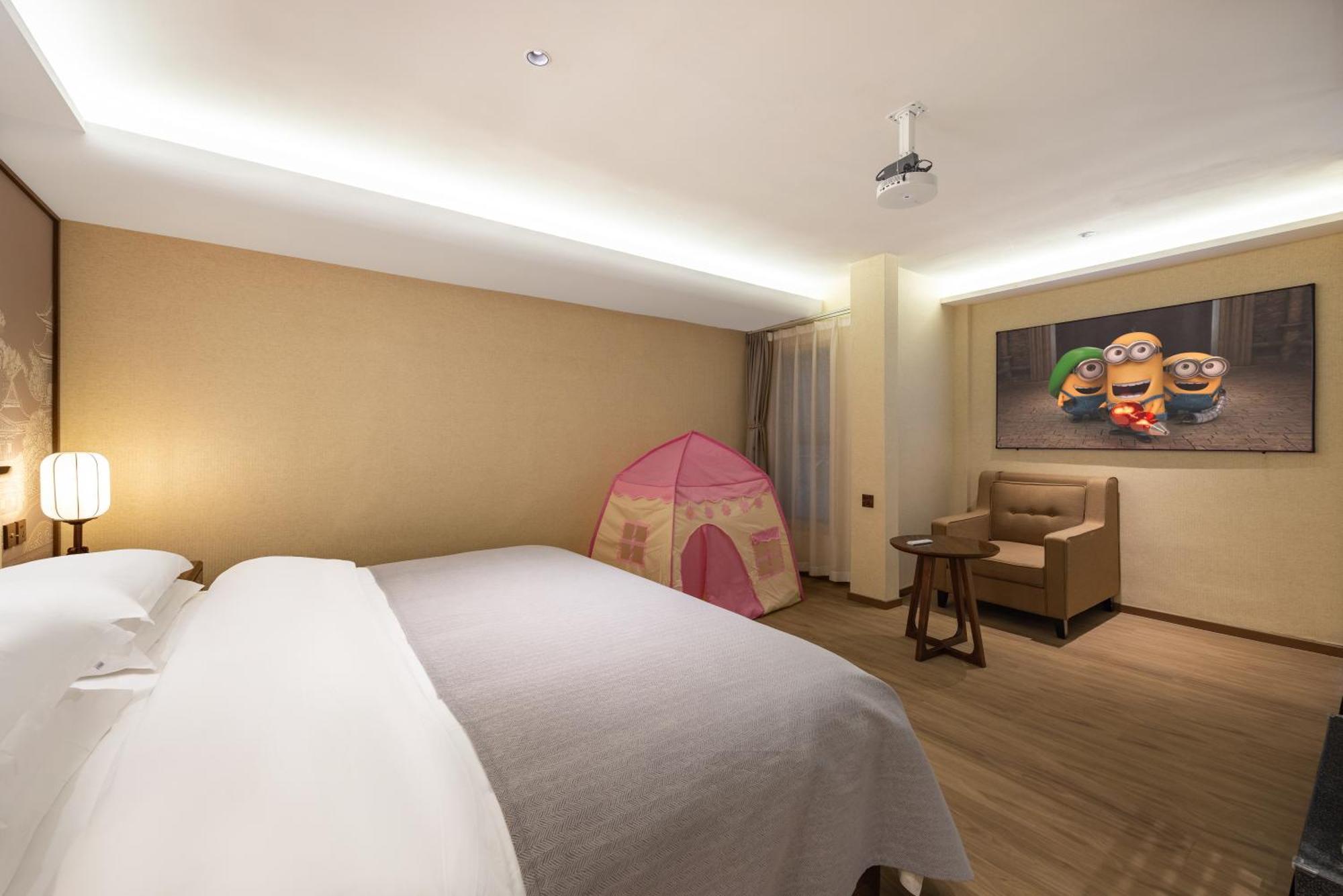 Honglu Garden Hotel Xi'An Bell And Drum Tower Huimin Street Store ภายนอก รูปภาพ