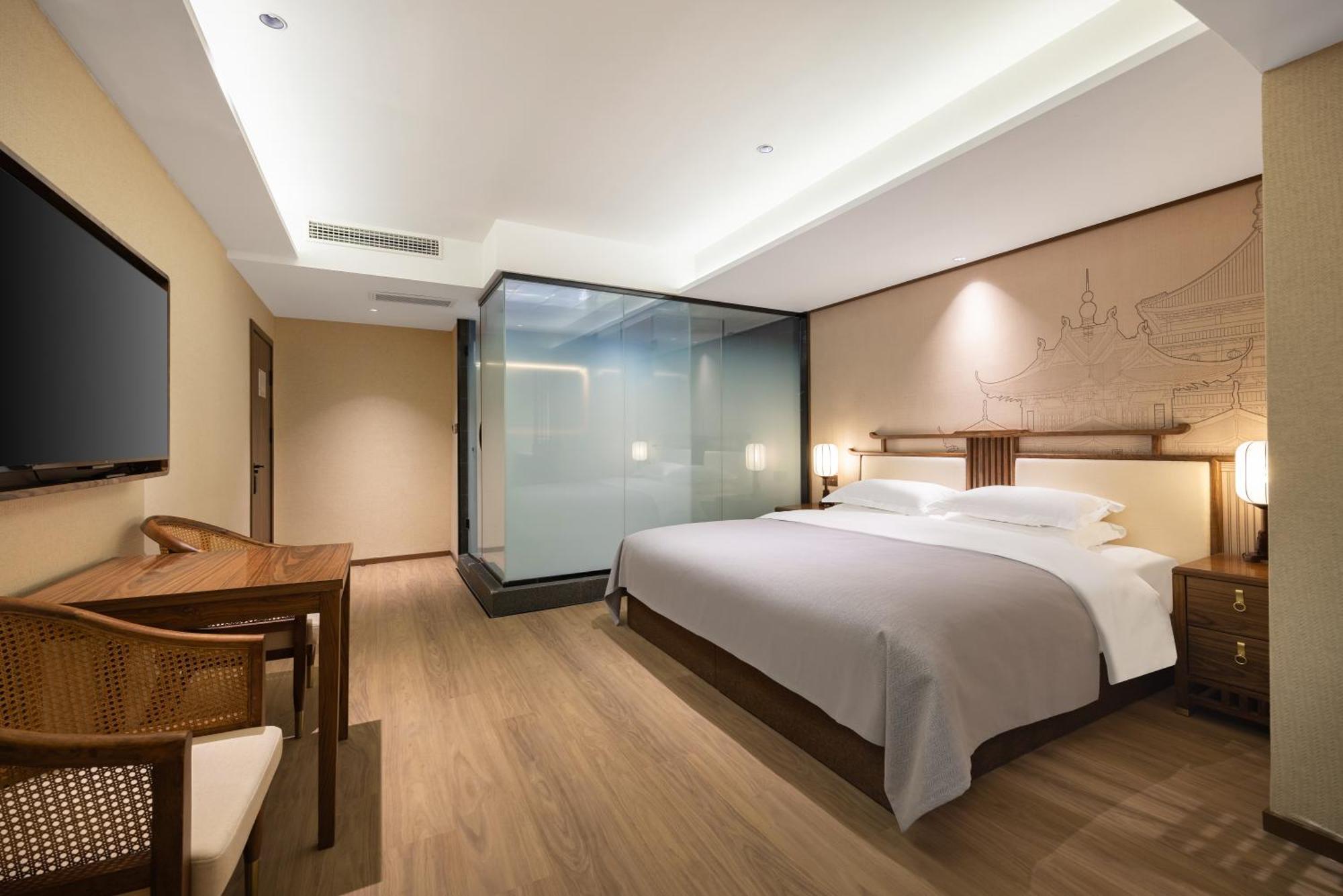Honglu Garden Hotel Xi'An Bell And Drum Tower Huimin Street Store ภายนอก รูปภาพ
